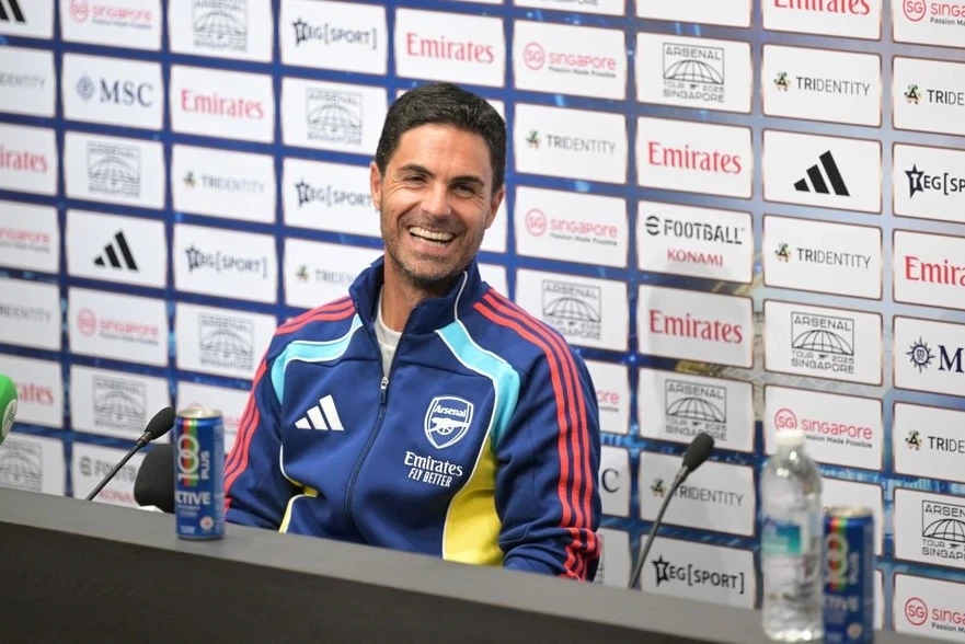 Apresiasi Suporter Arsenal di Singapura, Mikel Arteta Juga Antusias dengan Rekrutan Baru The Gunners