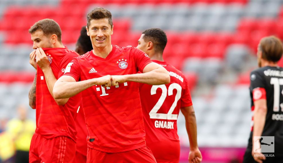 Cetak Dua Gol ke Gawang Dusseldorf, 18 Klub Bundesliga Telah Jadi Korban Keganasan Lewandowski
