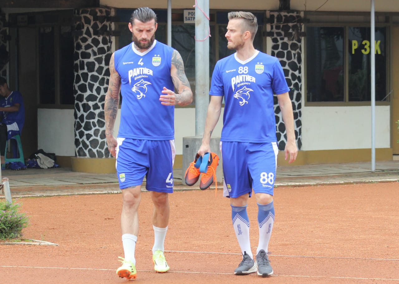 Kesan Rene Mihelic Latihan Perdana bersama Persib Bandung