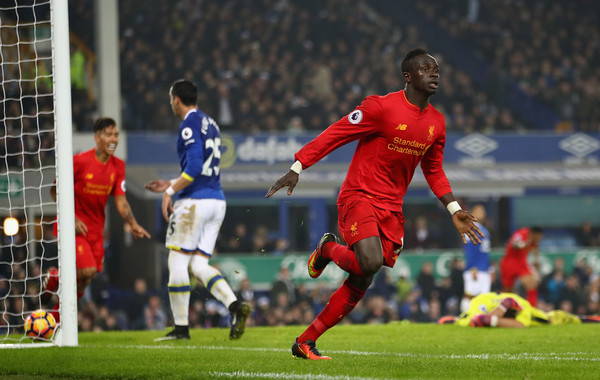 Sadio Mane Antar Liverpool Taklukan Everton