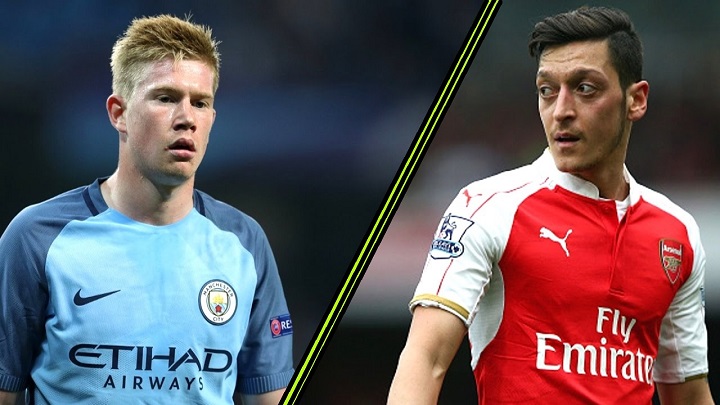 Ini Perbedaan Ozil dengan De Bruyne