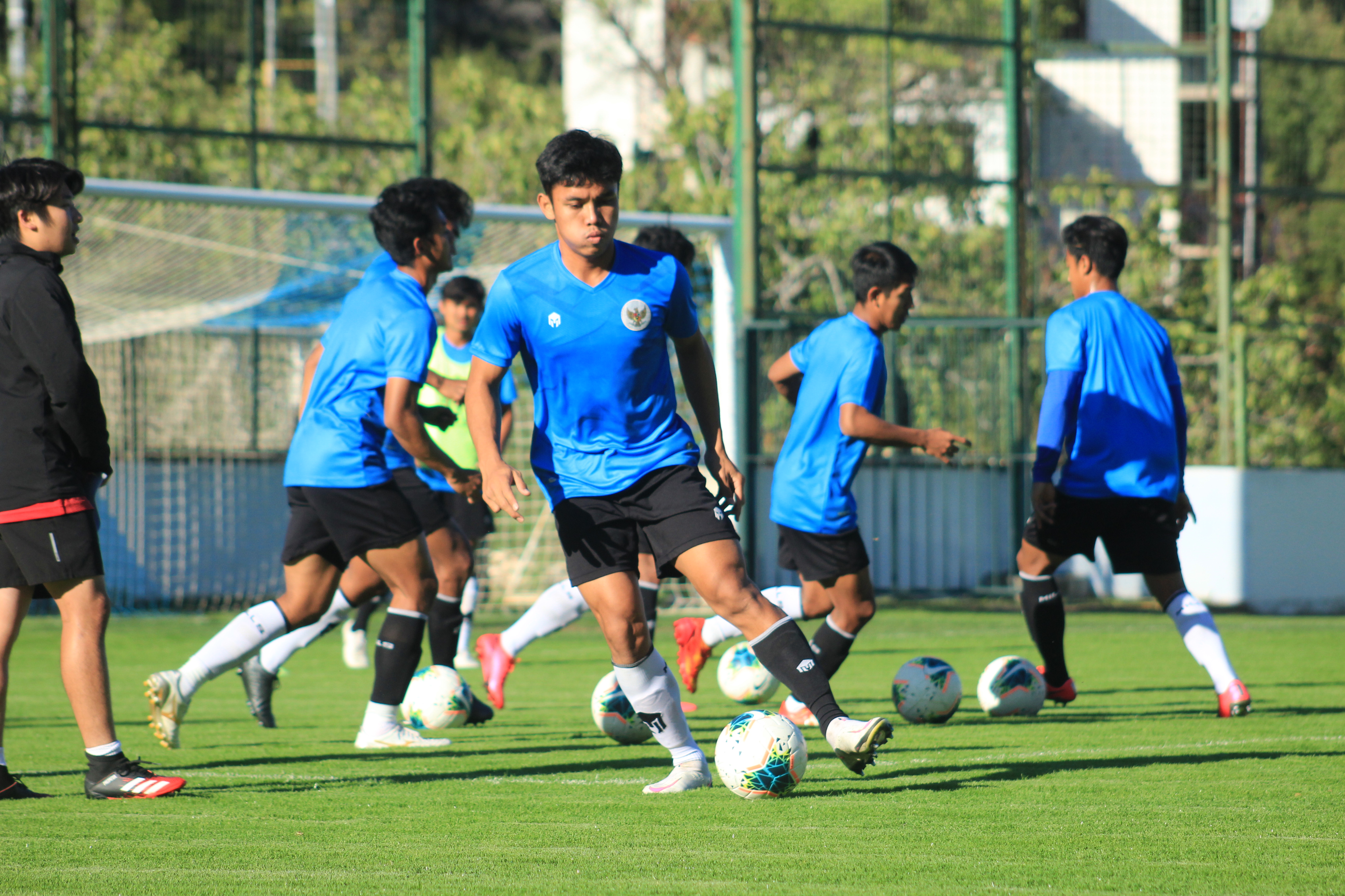 Jelang Uji Coba, Shin Tae-yog Geber Latihan Timnas Indonesia U-19