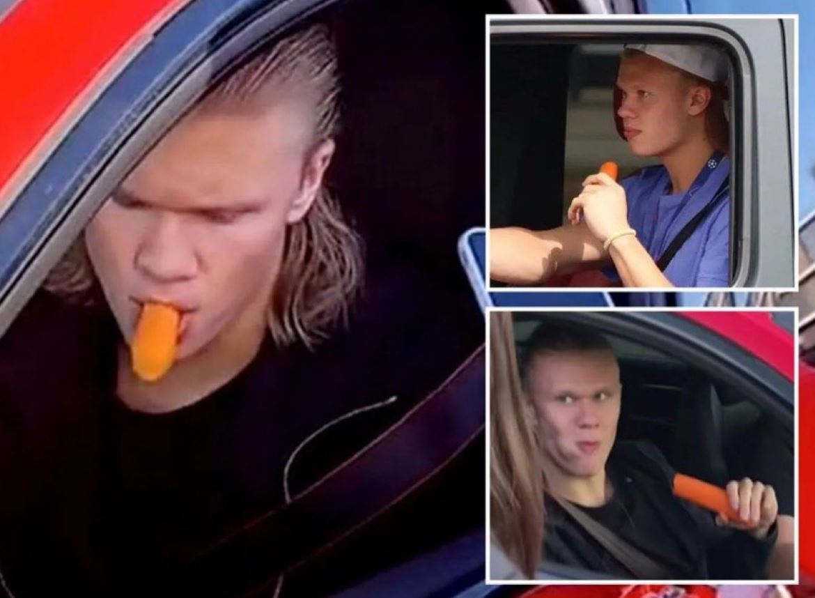 Erling Haaland Lagi-lagi Buat Tren, Wortel Kini Semakin Populer