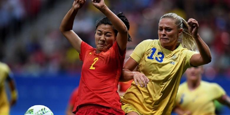 Swedia Lolos Perempatan Final Sepak Bola Putri de Janeiro