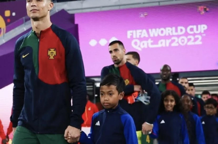 Keren, Cristiano Ronaldo Gandeng Anak Asal Indonesia di Piala Dunia