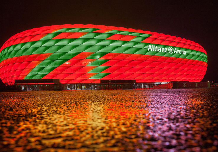 Profil Stadion Piala Eropa 2020: Allianz Arena dan Gemerlapnya