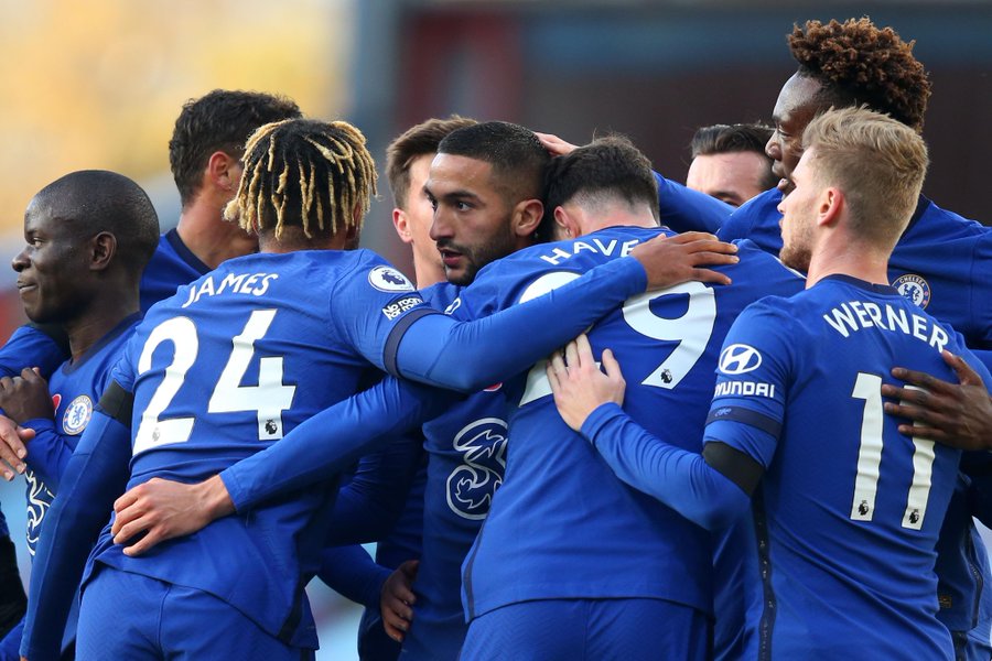 Burnley 0-3 Chelsea: Hakim Ziyech Buka Rekening Gol di Premier League