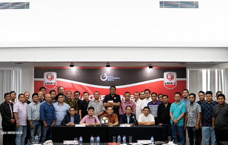 Berikut Pembagian Grup Kompetisi Liga 2 2018