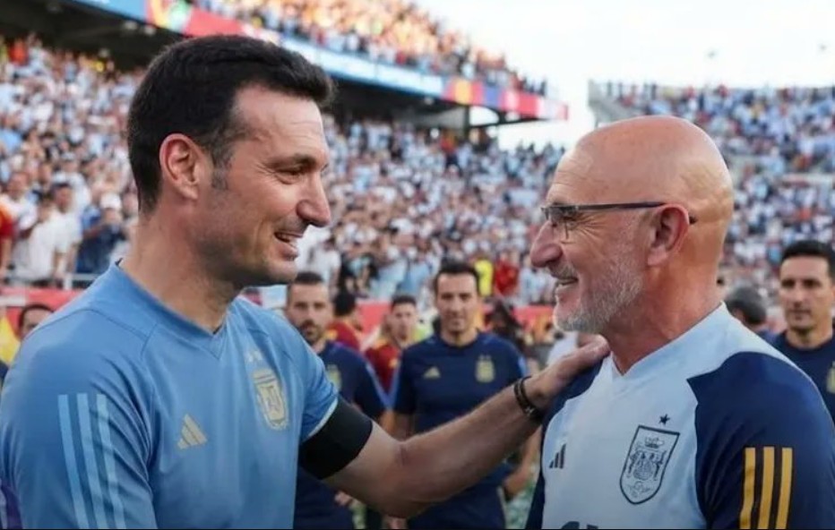 Spanyol vs Argentina: Kisah Spesial Lionel Scaloni dan Luis de la Fuente, dari Ruang Kelas Menuju Panggung Final Piala Dunia