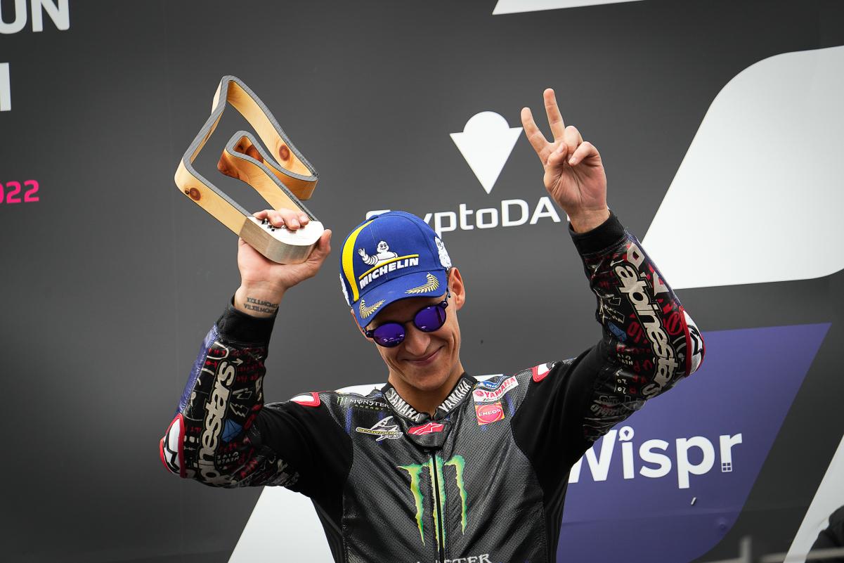 Bersaing Layaknya Singa, Quartararo Akhirnya Raih Hasil Positif