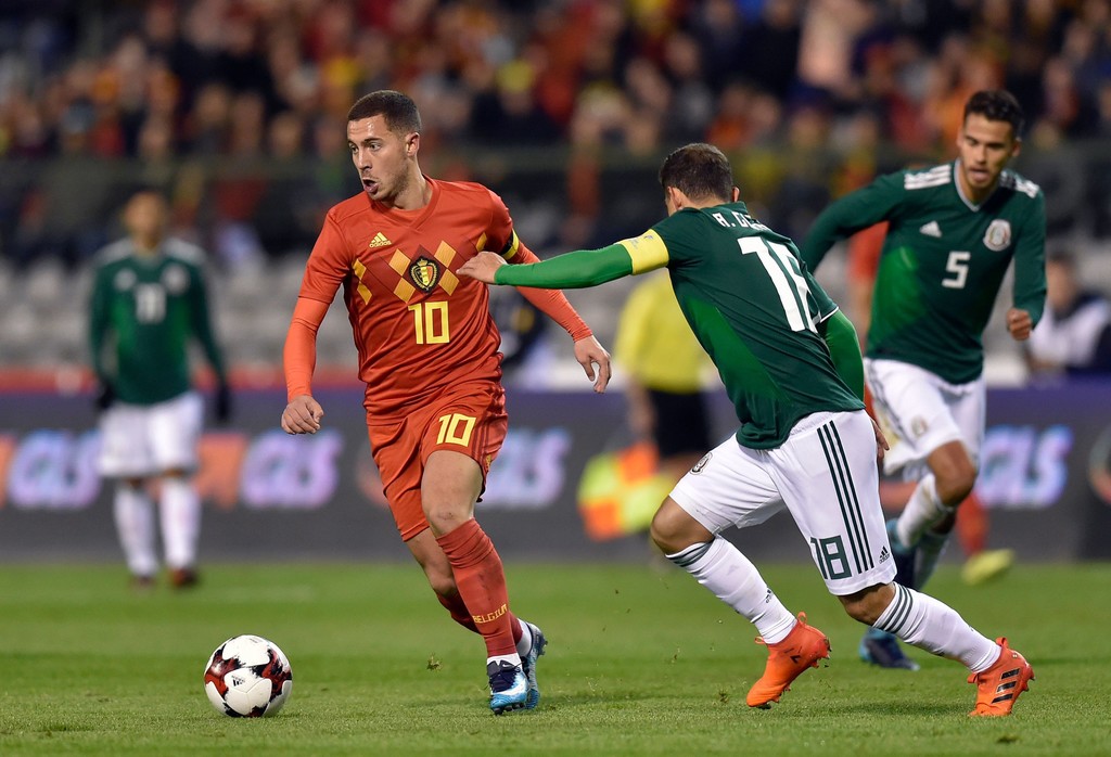 Silang Pendapat dengan Conte, Pelatih Timnas Belgia Takkan Mainkan Hazard sebagai False Nine