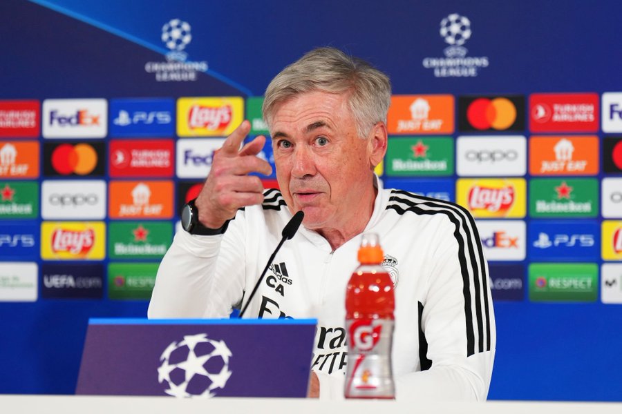 Ancelotti Ingin Madrid Punya Bekal yang Cukup untuk Leg Kedua