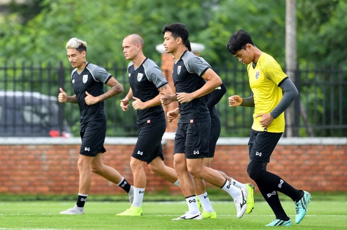 Usai Menang 7-0, Timnas Thailand Langsung Gelar Latihan Menyambut Indonesia