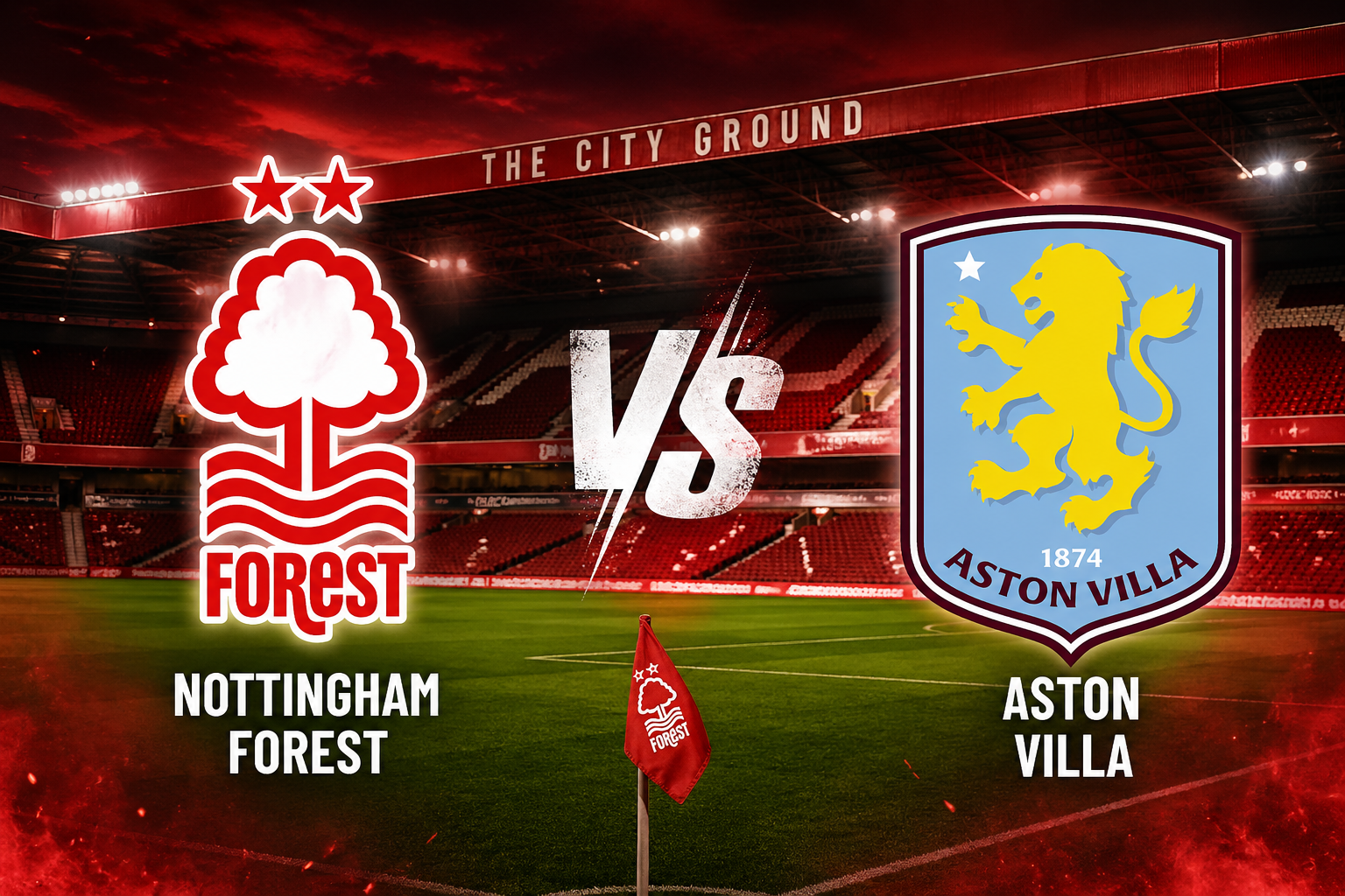 Prediksi dan Statistik Nottingham Forest vs Aston Villa: The Villans Sering Kesulitan di City Ground