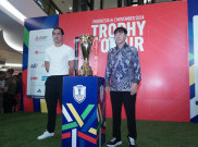 Shin Tae-yong Ramaikan Tour Trofi Piala AFF 2024 di Jakarta