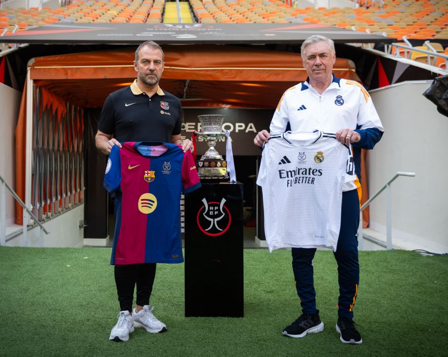 El Clasico Penentu Gelar LaLiga: Carlo Ancelotti Rileks, Hansi Flick Kirim Pesan untuk Blaugrana