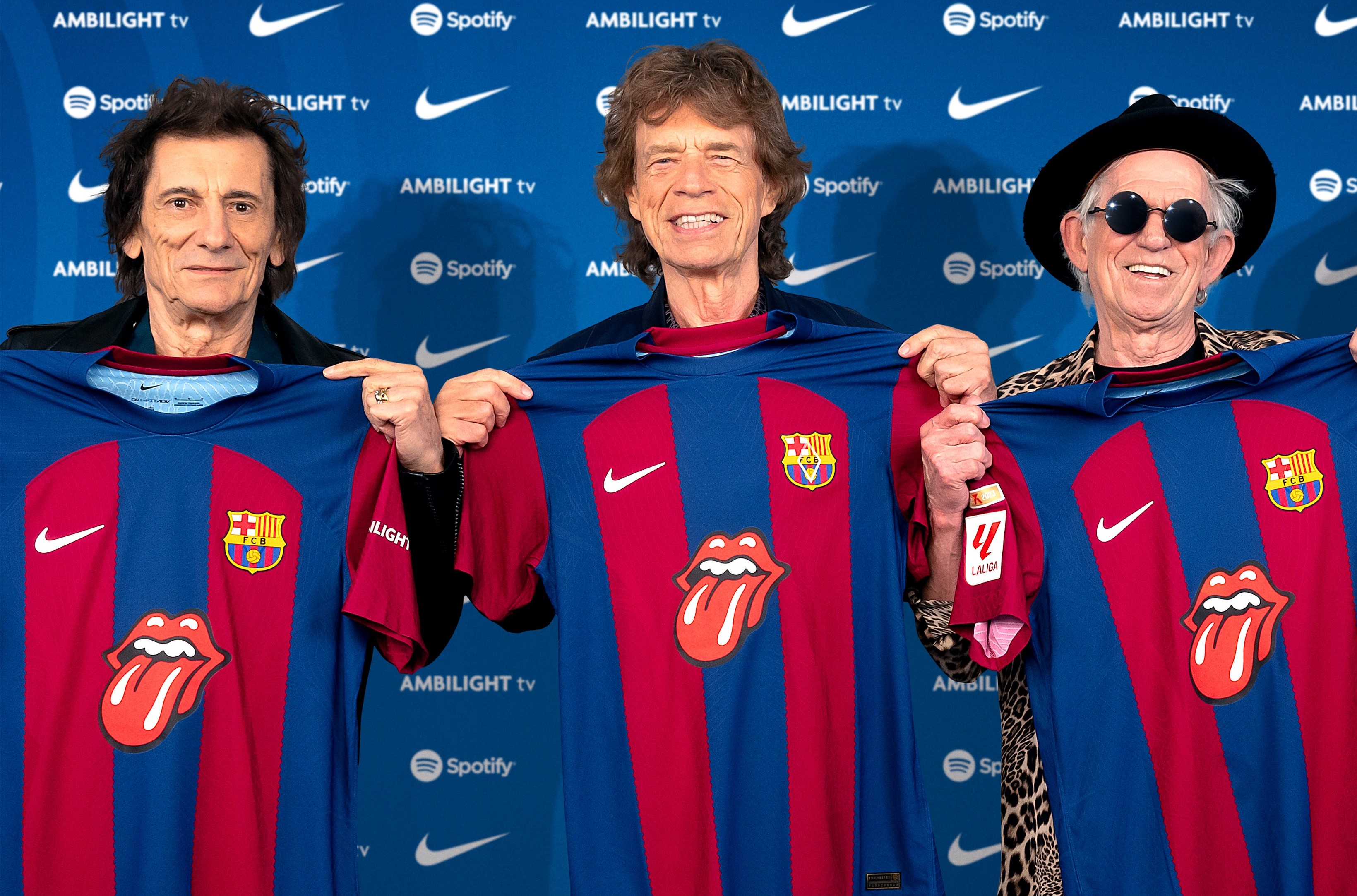 Logo Legendaris Rolling Stones Akan Hiasi Jersey Barcelona pada El Clasico