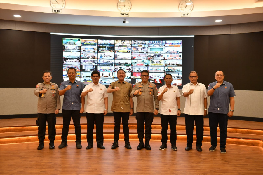 PSSI dan LIB Rakor bersama Mabes Polri Jelang Bergulirnya Liga 1 2022/2023