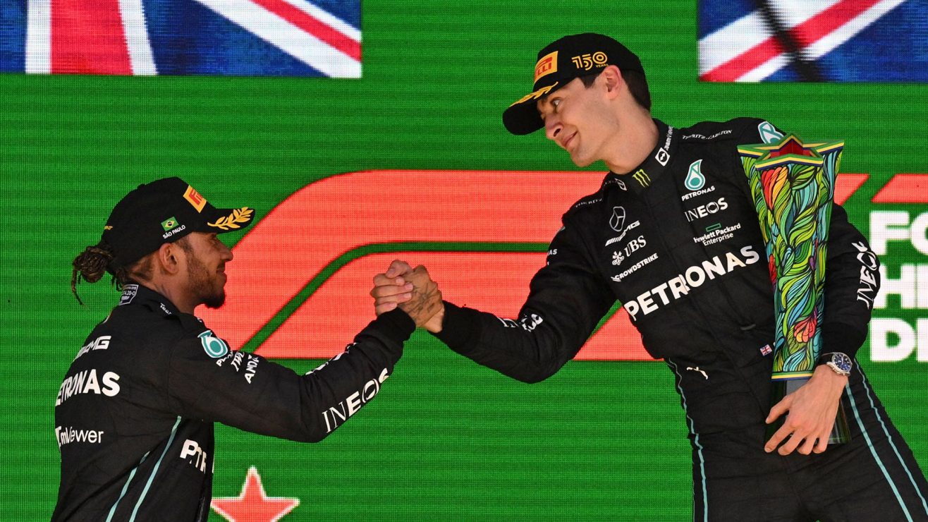 Tak Ada Api Persaingan di Antara Russell dan Hamilton
