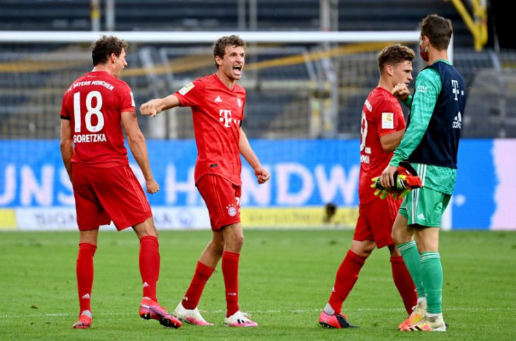 Bayern 5-0 Dusseldorf: Hansi Flick Lewati Catatan Guardiola, Muller Raja Assist