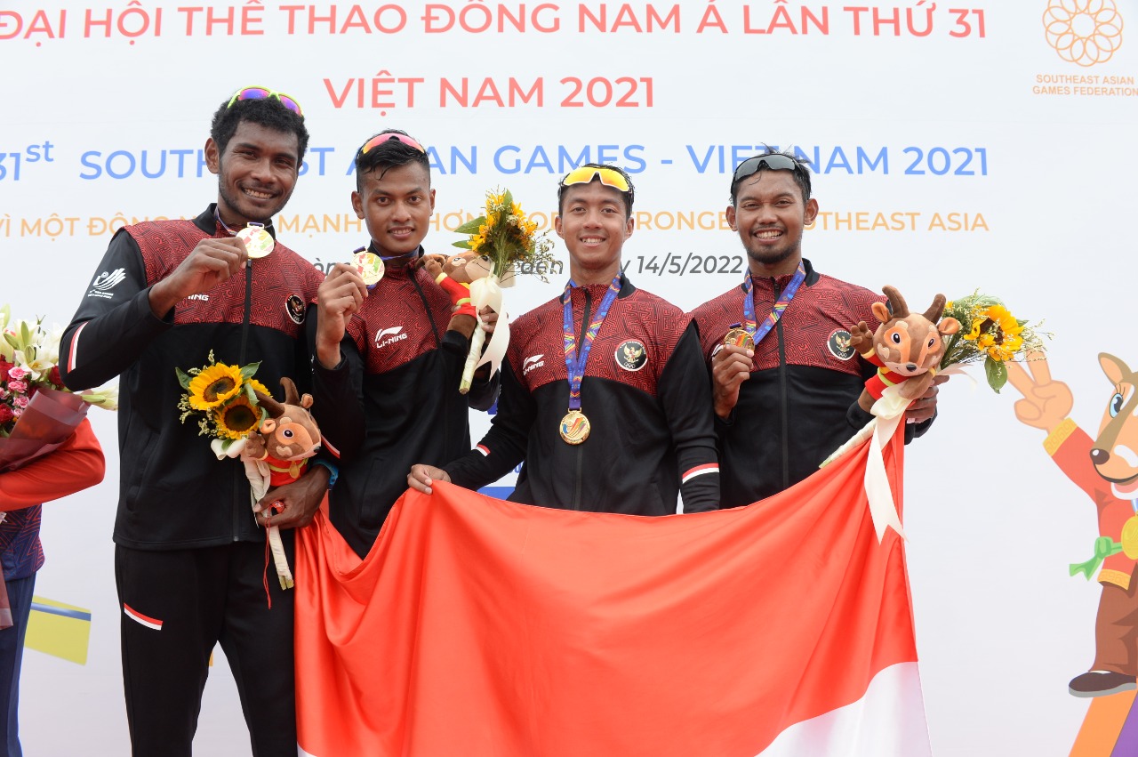 SEA Games 2021: Regu Putra Amankan Medali Emas dari Rowing