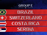Jadwal Lengkap Grup E Piala Dunia 2018