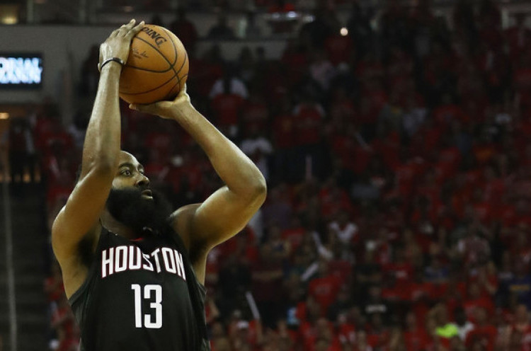 Hasil NBA: Triple Double James Harden, Bawa Rockets Kalahkan Cavaliers 