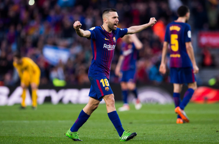 Teken Kontrak Baru, Klausul Pembelian Jordi Alba di Barcelona Sebesar Rp 8 Triliun