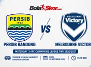 Cara Menonton Gratis dan Link Streaming Persib vs Melbourne Victory