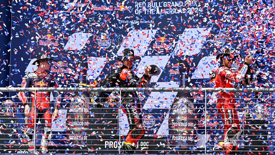 Hasil MotoGP Amerika 2024: Vinales Rebut Podium Kemenangan