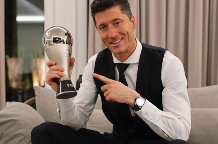 Deretan Peraih Penghargaan Terbaik FIFA 2021: Lewandowski dan Ronaldo Jadi Pemenang