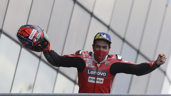 Kemenangan Danilo Petrucci Mendapat Perhatian dari Valentino Rossi