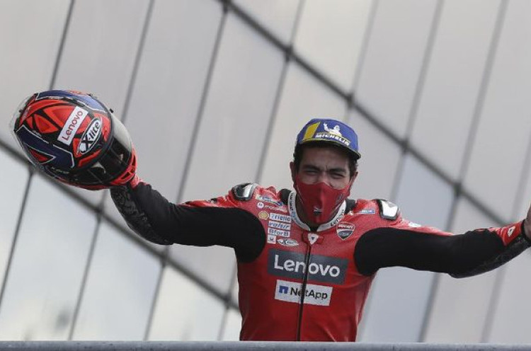 Kemenangan Danilo Petrucci Mendapat Perhatian dari Valentino Rossi