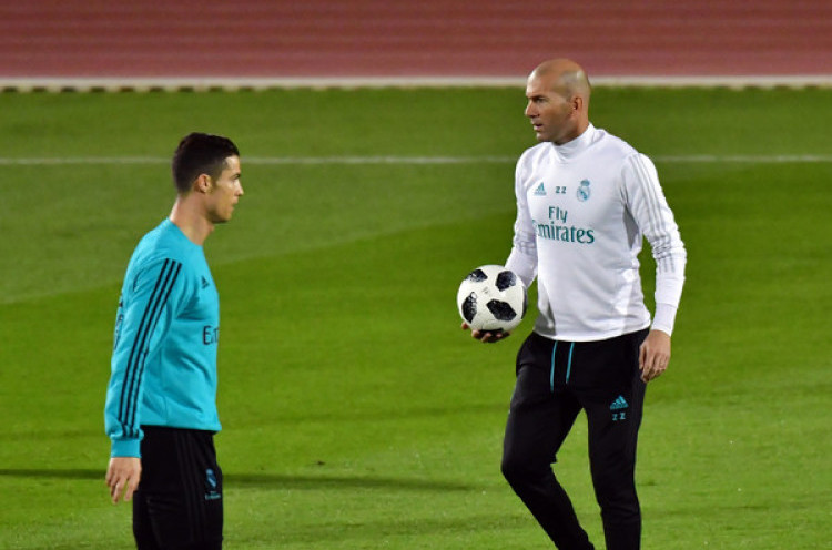 Balik ke Real Madrid, Zidane Ingin Pulangkan Cristiano Ronaldo