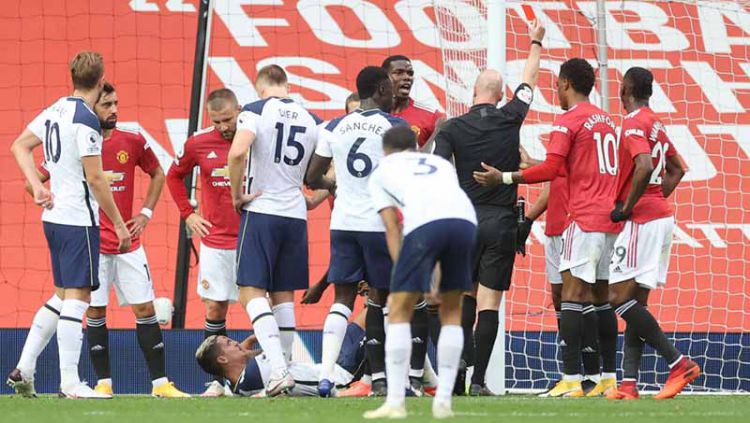 Adu Argumen Marcus Rashford dan Harry Maguire di Balik Kartu Merah Anthony Martial