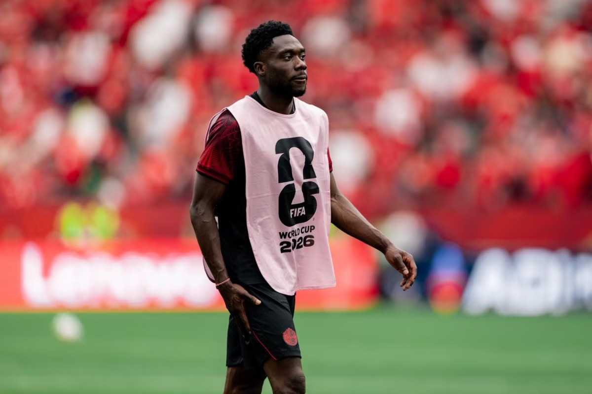 Bek kiri Timnas Kanada, Alphonso Davies. (Canada Soccer)