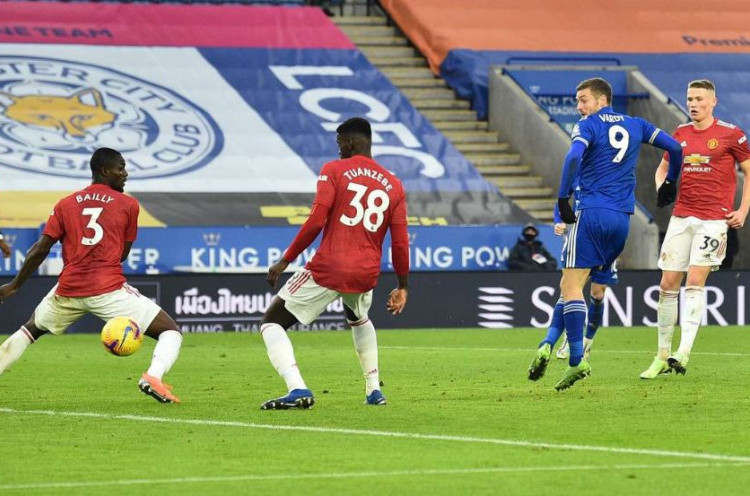 Leicester 2-2 MU: Berbagi Satu Poin di King Power Stadium