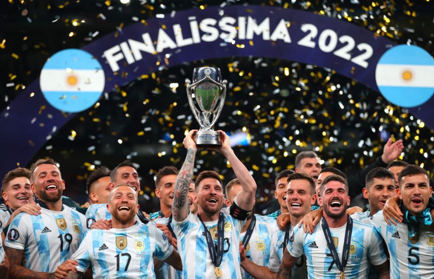 Hasil Pertandingan: Argentina Juara Finalissima, Ukraina ke Final