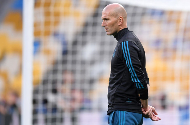 Zinedine Zidane Kirim Tantangan untuk Thibaut Courtois