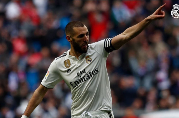 Real Madrid 2-1 Eibar: Karim Benzema Selamatkan Tiga Poin untuk El Real