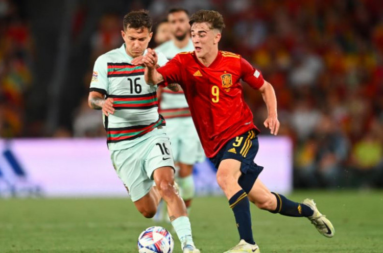 Hasil UEFA Nations League: Spanyol Tahan Imbang Portugal