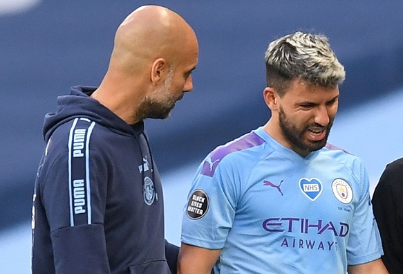 Pep Guardiola Cemaskan Cedera Sergio Aguero