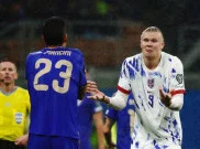 Drama Keributan Laga Italia vs Norwegia, Erling Haaland Ribut dengan Gianluca Mancini