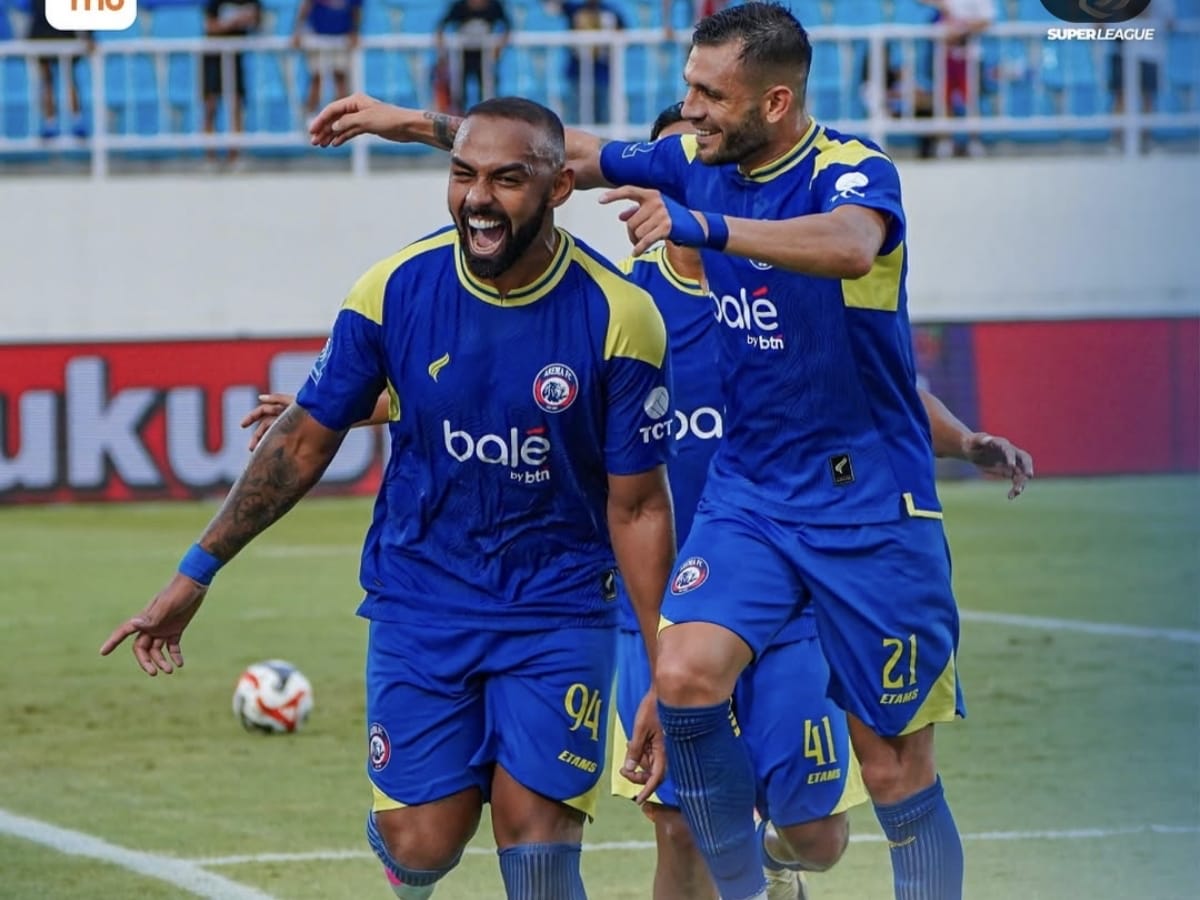 Hasil Super League 2025/2026: Arema FC Sikat PSBS Biak 4-1, Dalberto Jadi Bintang Lapangan