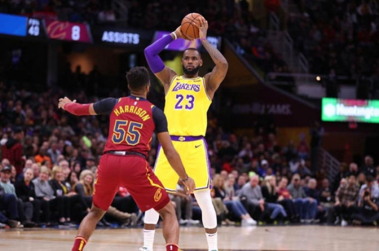 Hasil NBA: Kalahkan Mantan Tim, LeBron James Bawa Lakers Raih Sembilan Kemenangan Beruntun 