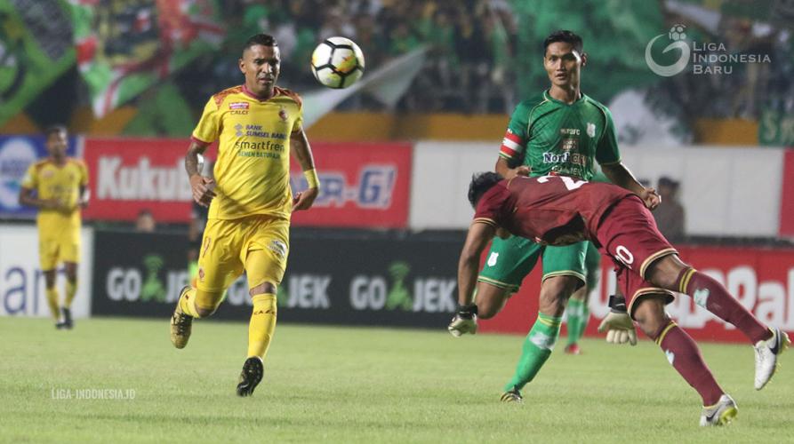Hasil Pekan ke-28 Liga 1 2018: Sriwijaya FC dan Borneo FC Menang Besar