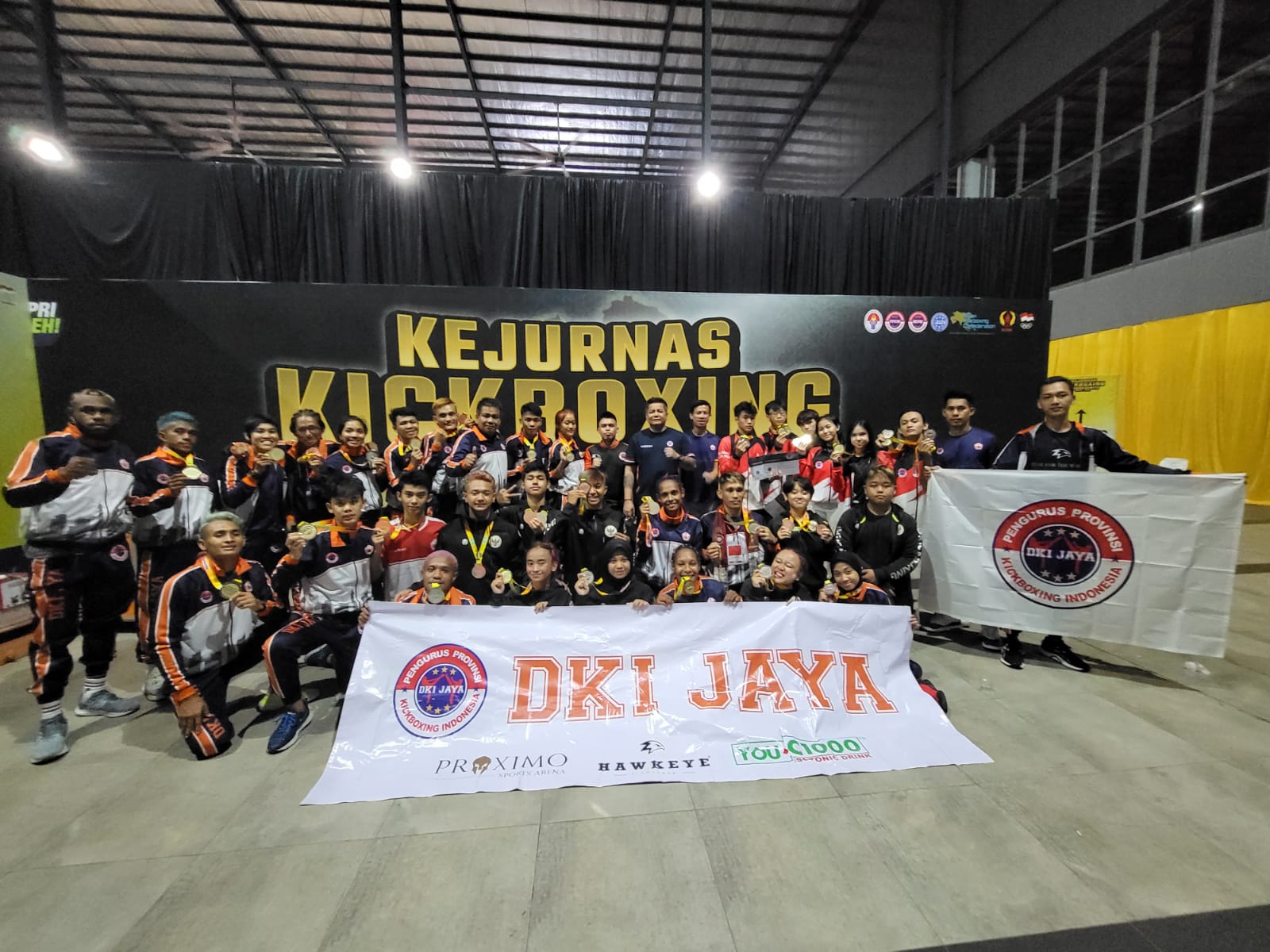 DKI Jakarta Borong Medali Emas Kickboxing