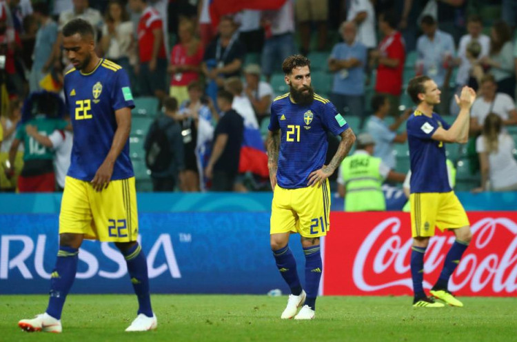 Piala Dunia 2018: Pemain Swedia Dapat Perlakuan Tak Menyenangkan Usai Takluk dari Jerman