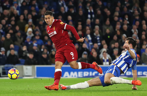 Firmino Sumbang Dua Gol, Liverpool Perkasa di Kandang Brighton 