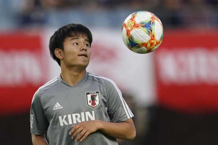 Reaksi Takefusa Kubo Setelah Dijuluki Lionel Messi dari Jepang